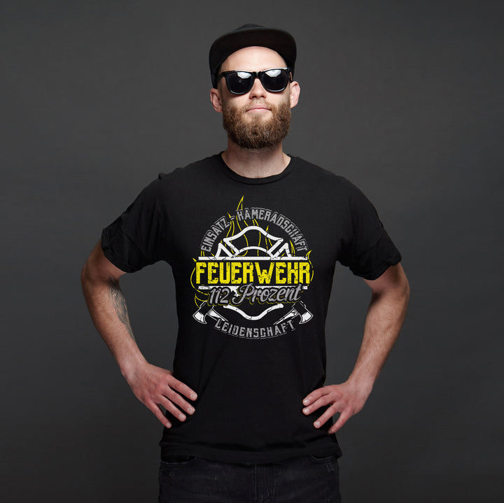 Feuerwehr T-Shirt | Held Hero FFW Firefighter | M10