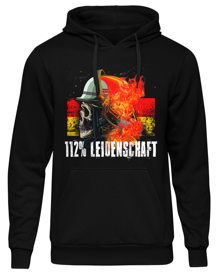 Feuerwehr Kapuzenpullover| Held Freiwillige FFW Firefighter | M11