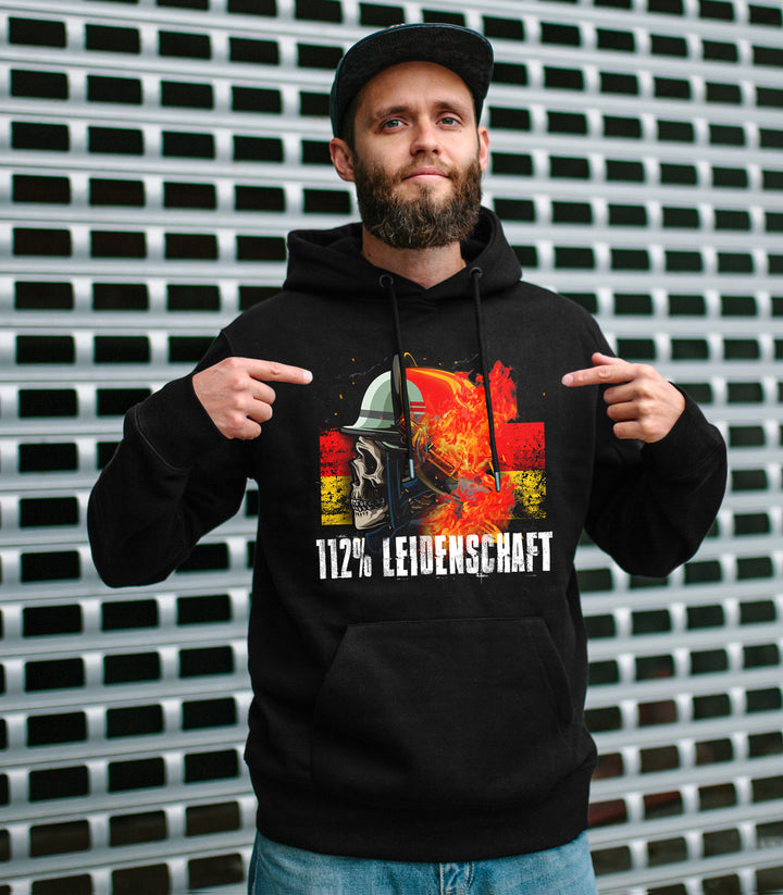 Feuerwehr Kapuzenpullover| Held Freiwillige FFW Firefighter | M11