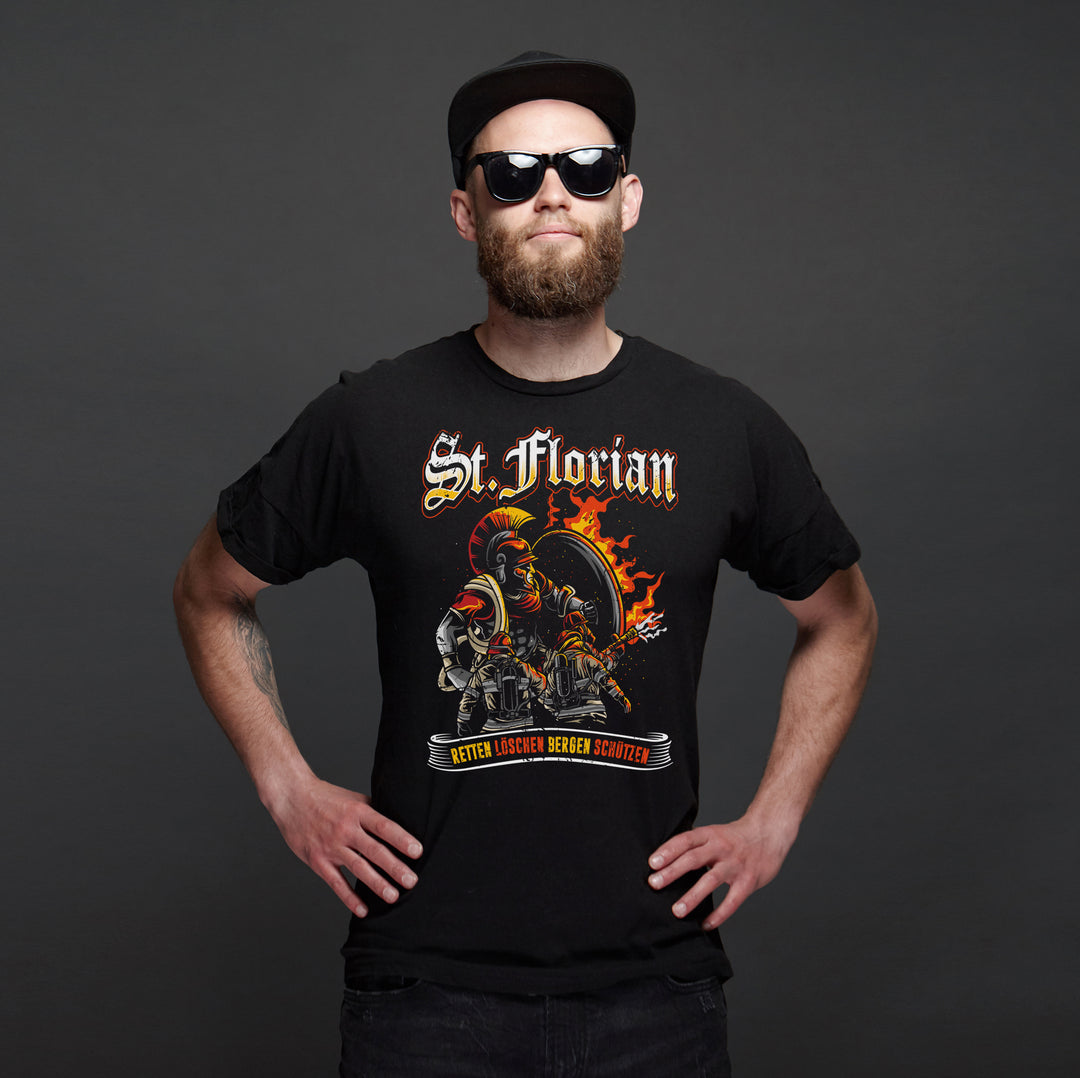 Feuerwehr T-Shirt | Held Hero FFW Firefighter | M12