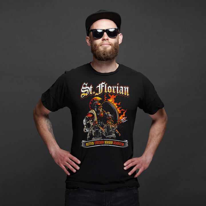 Feuerwehr T-Shirt | Held Hero FFW Firefighter | M12