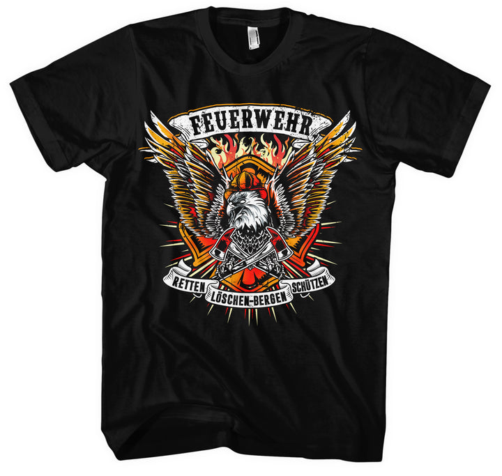 Feuerwehr T-Shirt | Held Hero FFW Firefighter | M13