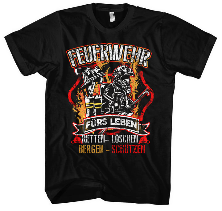 Feuerwehr T-Shirt | Held Hero FFW Firefighter | M14