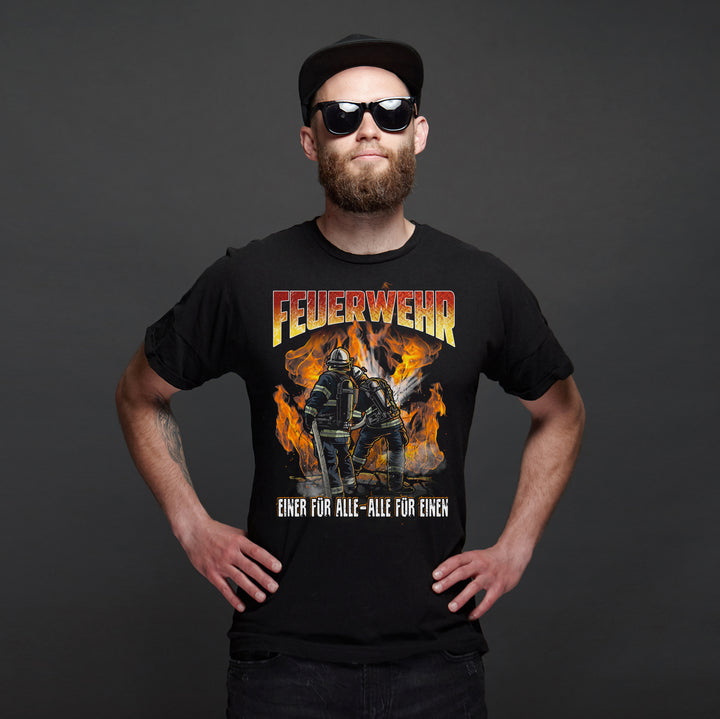 Feuerwehr T-Shirt | Held Hero FFW Firefighter | M15