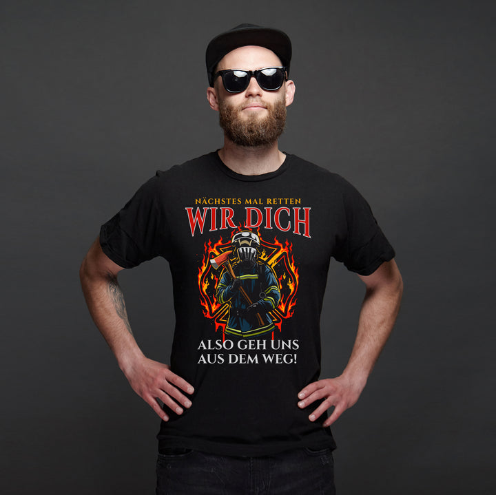 Feuerwehr T-Shirt | Held Hero FFW Firefighter | M16
