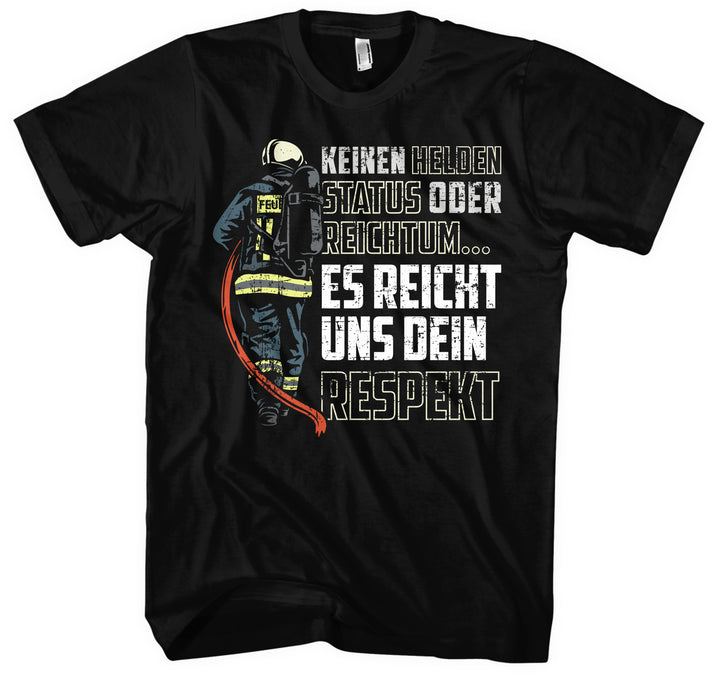 Feuerwehr T-Shirt | Held Hero FFW Firefighter | M17