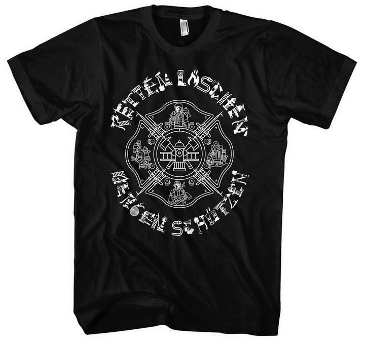 Feuerwehr T-Shirt | Held Hero FFW Firefighter | M18