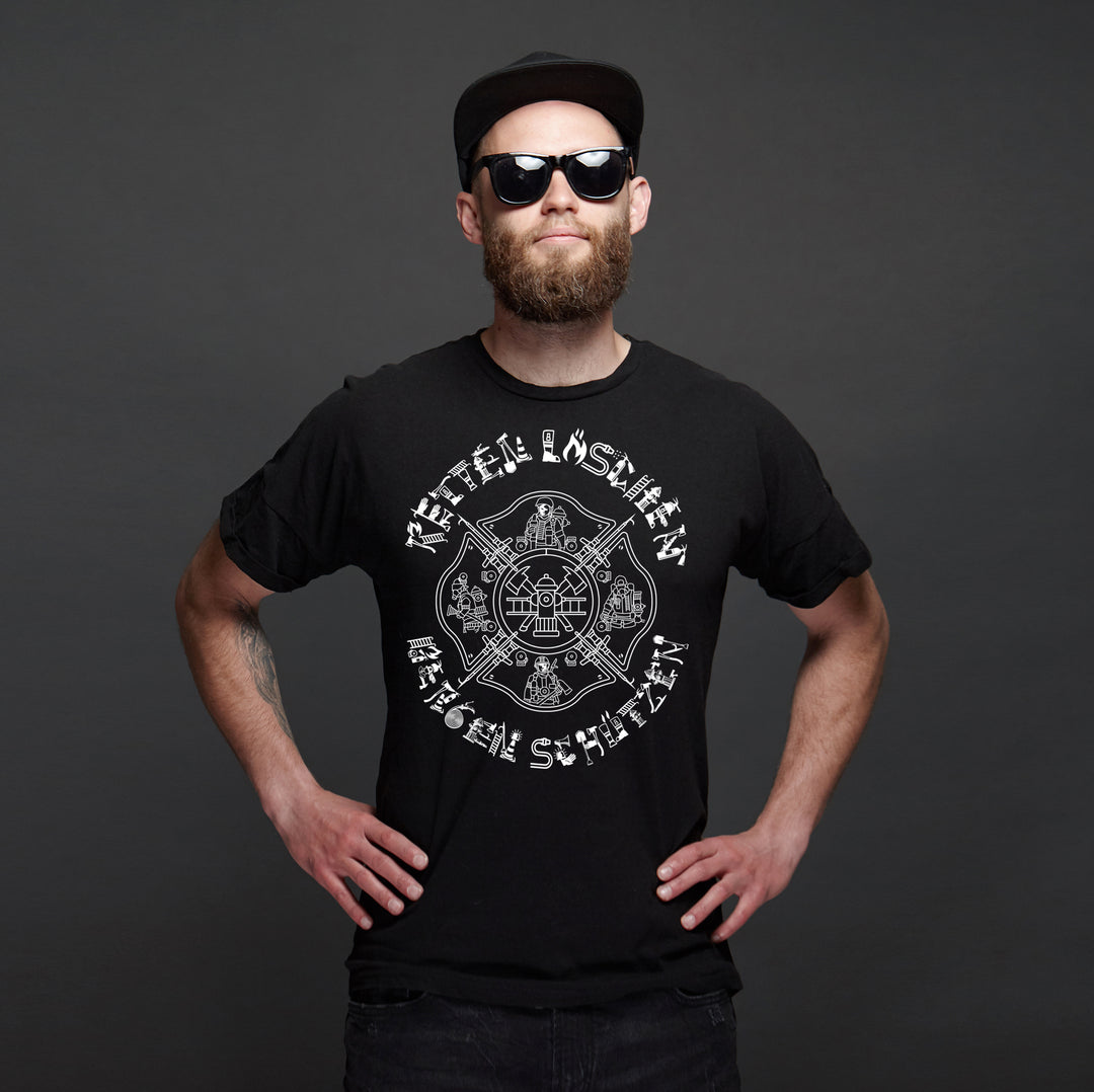 Feuerwehr T-Shirt | Held Hero FFW Firefighter | M18