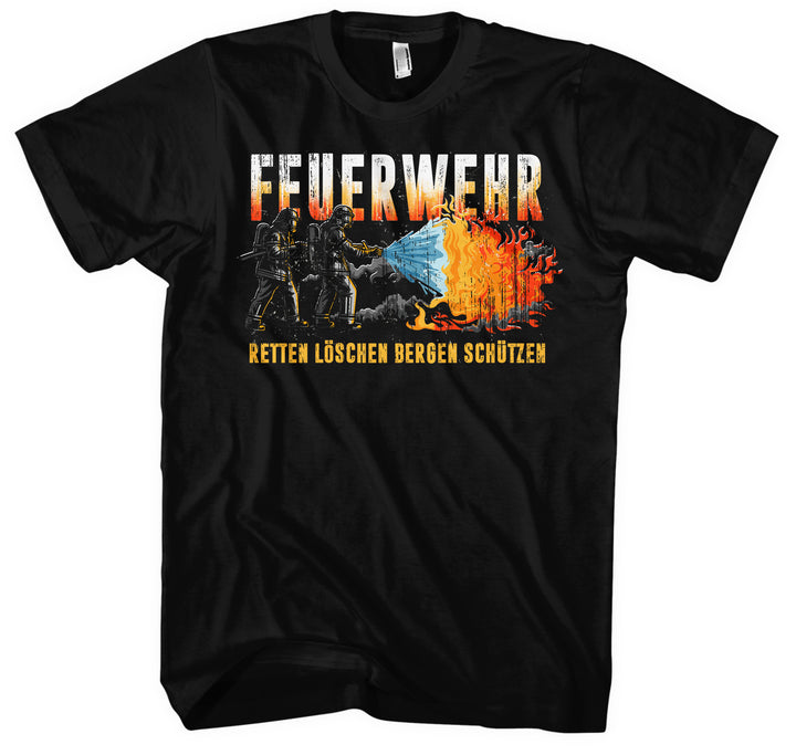 Feuerwehr T-Shirt | Held Hero FFW Firefighter | M19
