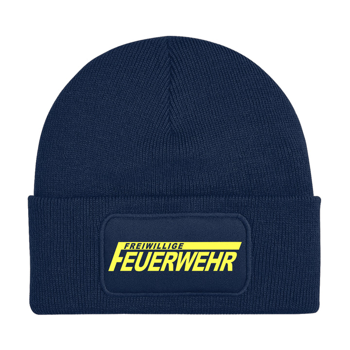 Feuerwehr Mütze | Wintermütze Firefighter | Patch Beanie M3