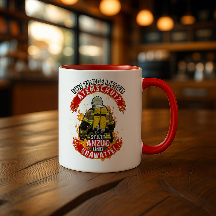 Feuerwehr Tasse | Kaffeetasse für Feuerwehr Feuerwehr Kaffeebecher FFW | M4