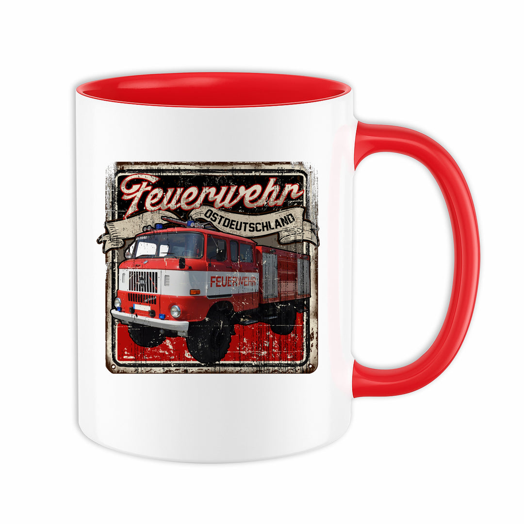 Feuerwehr Tasse | Kaffeetasse für Feuerwehr Feuerwehr Kaffeebecher FFW | M7