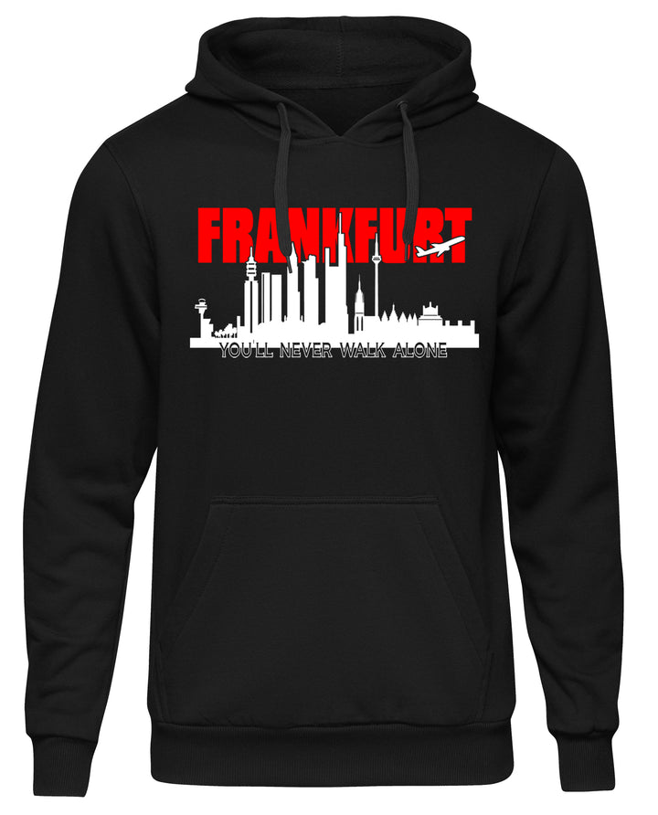 Frankfurt Skyline Kapuzenpullover | Main FFM Hoodie Stadt Pullover Hessen Geschenk