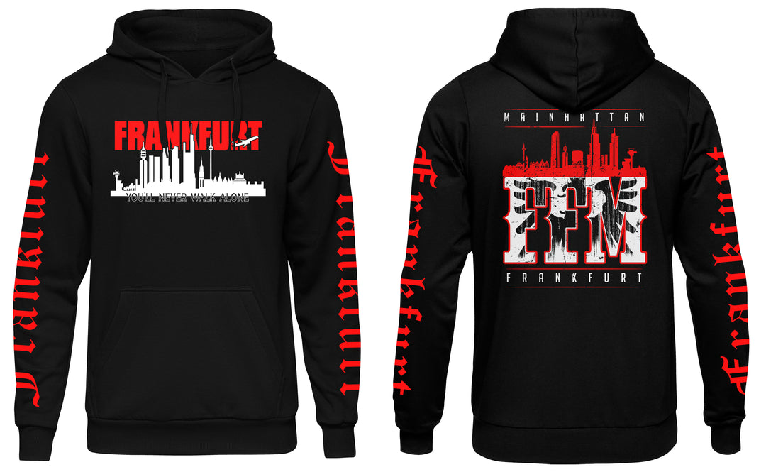 Frankfurt über alles Kapuzenpullover | Hoodie FFM Hessen Mainhattan