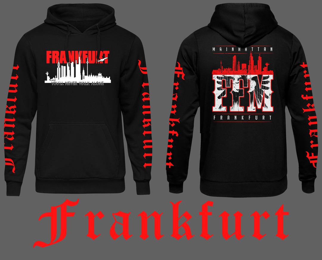 Frankfurt über alles Kapuzenpullover | Hoodie FFM Hessen Mainhattan