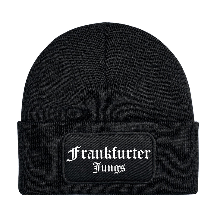 Frankfurter Jungs Mütze | FFM Wintermütze | Patch Beanie