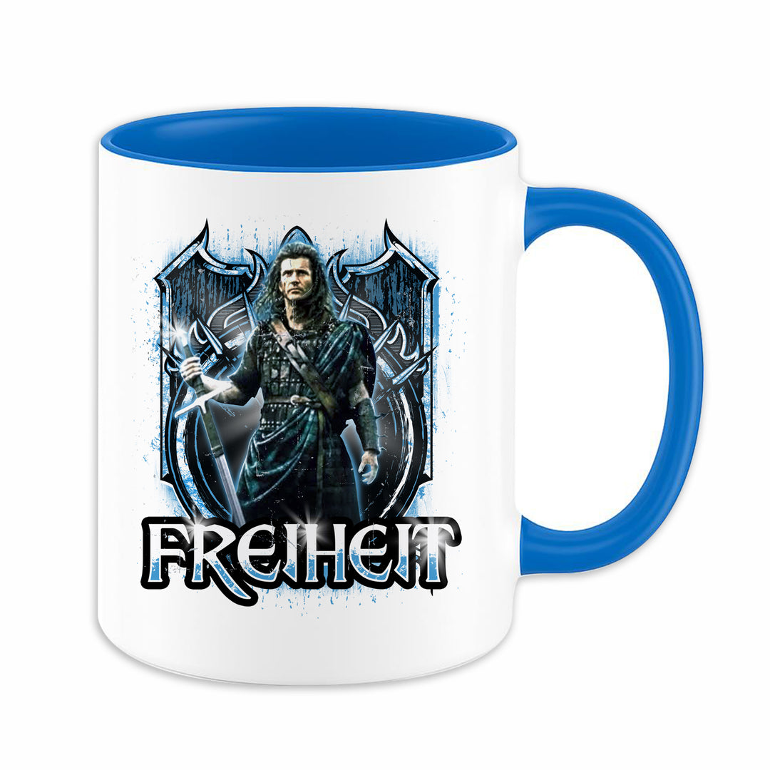 Freiheit Tasse | William Wallace Schottland Krieger Kaffeetasse Krieger Kaffeebecher