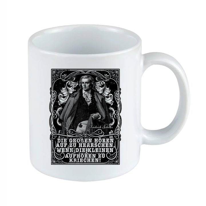 Friedrich Schiller Tasse | Kaffeebecher Geschenk Lehrer Kaffeetasse