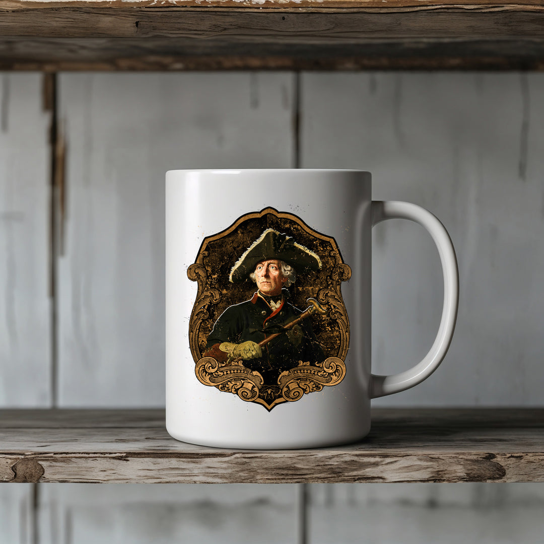 Friedrich der Große Tasse | Kaffeebecher Preußen Zitat Deutschland Kaffeetasse | M4