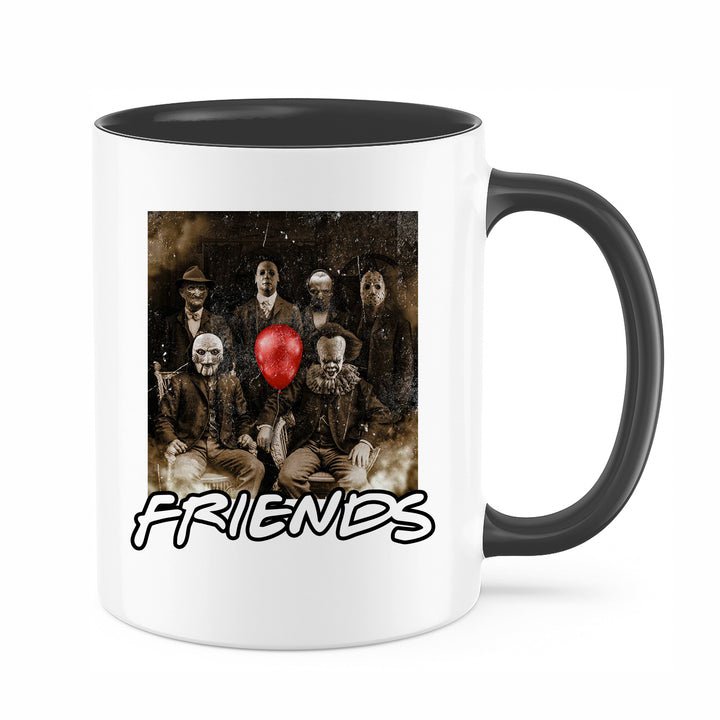 Friends Horror Tasse | Grusel Kaffeetasse Unheimliche Halloween Kaffeebecher
