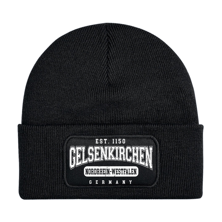 College City Gelsenkirchen Mütze | Ruhrpott Wintermütze | Patch Beanie