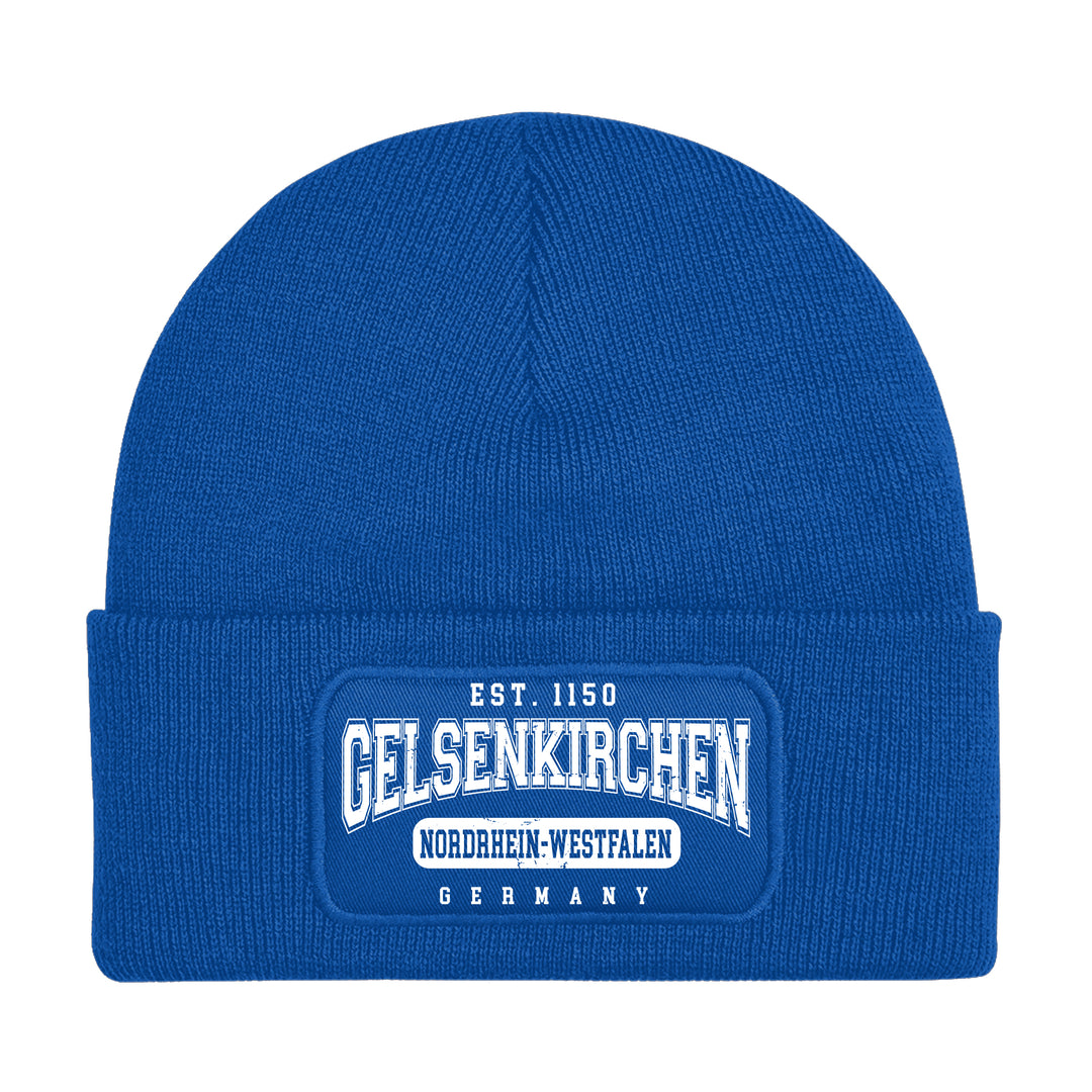 College City Gelsenkirchen Mütze | Ruhrpott Wintermütze | Patch Beanie