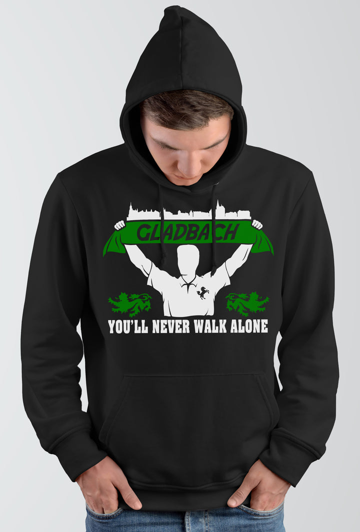 Gladbach Support Kapuzenpullover | Skyline Fussball City Fanartikel