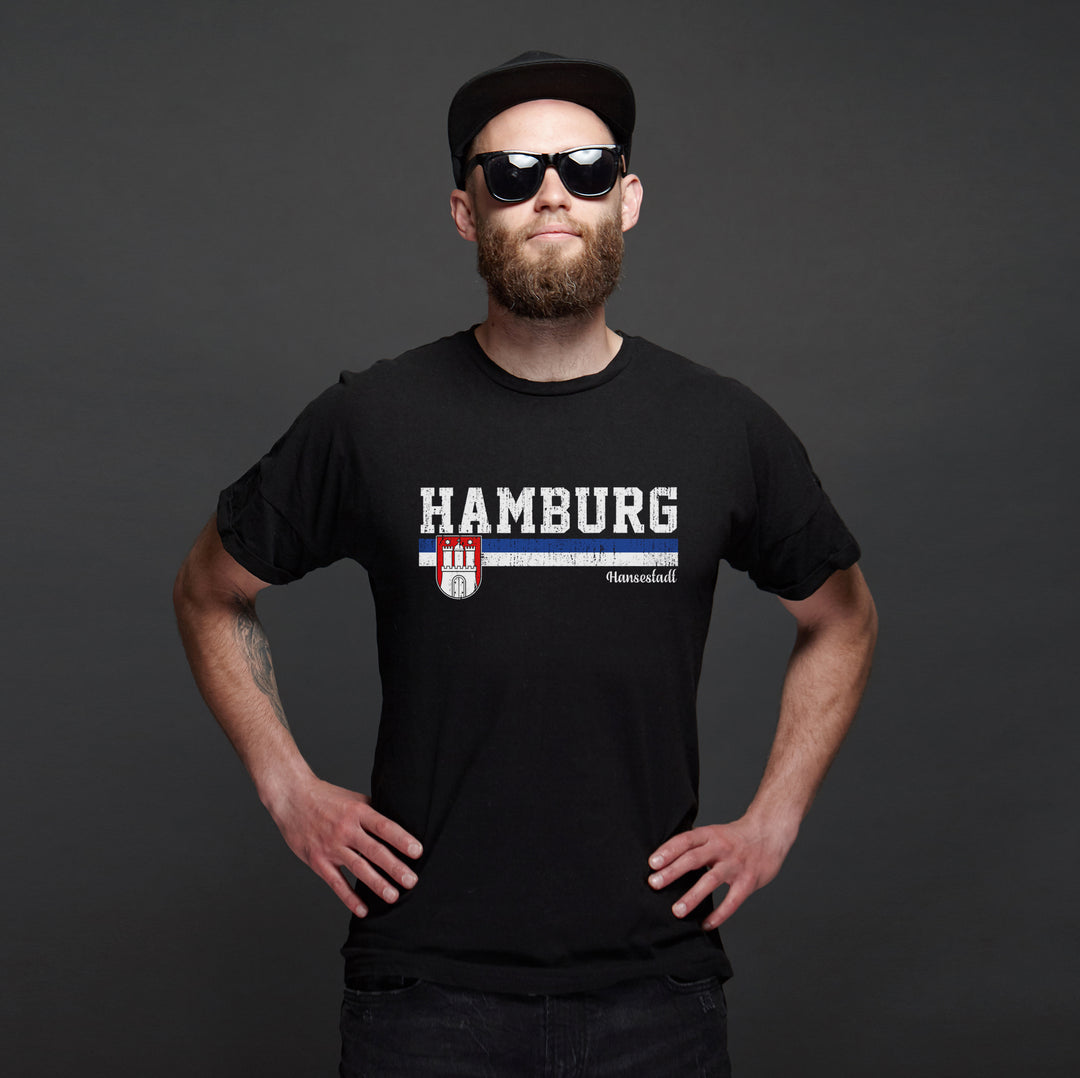 Hamburg Heimat T-Shirt | Fanartikel für Hansestadt & Elbe | M1-M2