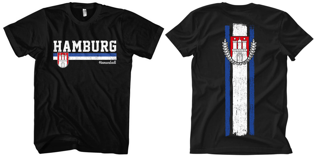 Hamburg Heimat T-Shirt | Fanartikel für Hansestadt & Elbe | M1-M2