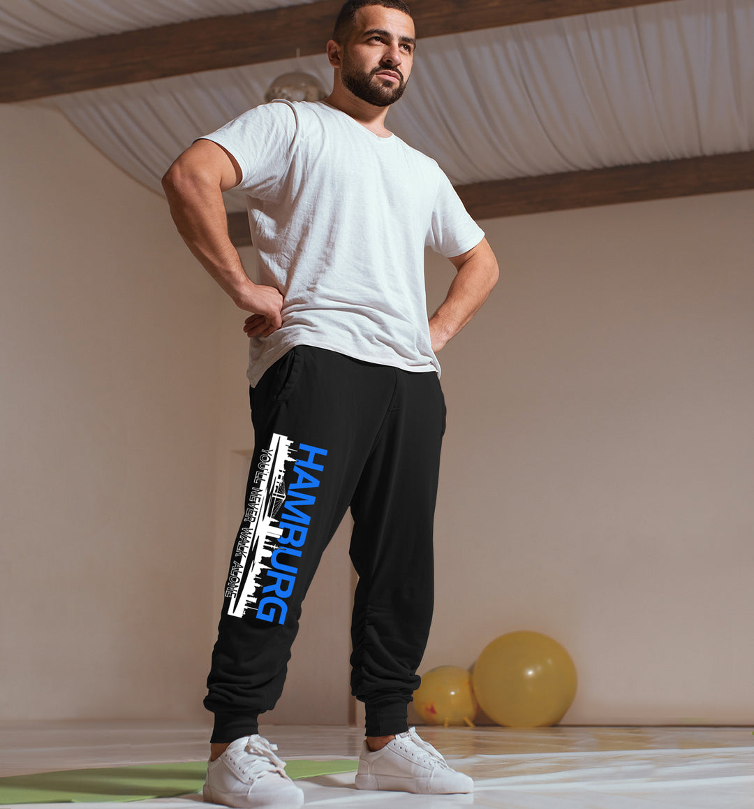 Hamburg Skyline Jogginghose | Fanartikel Sport Hose