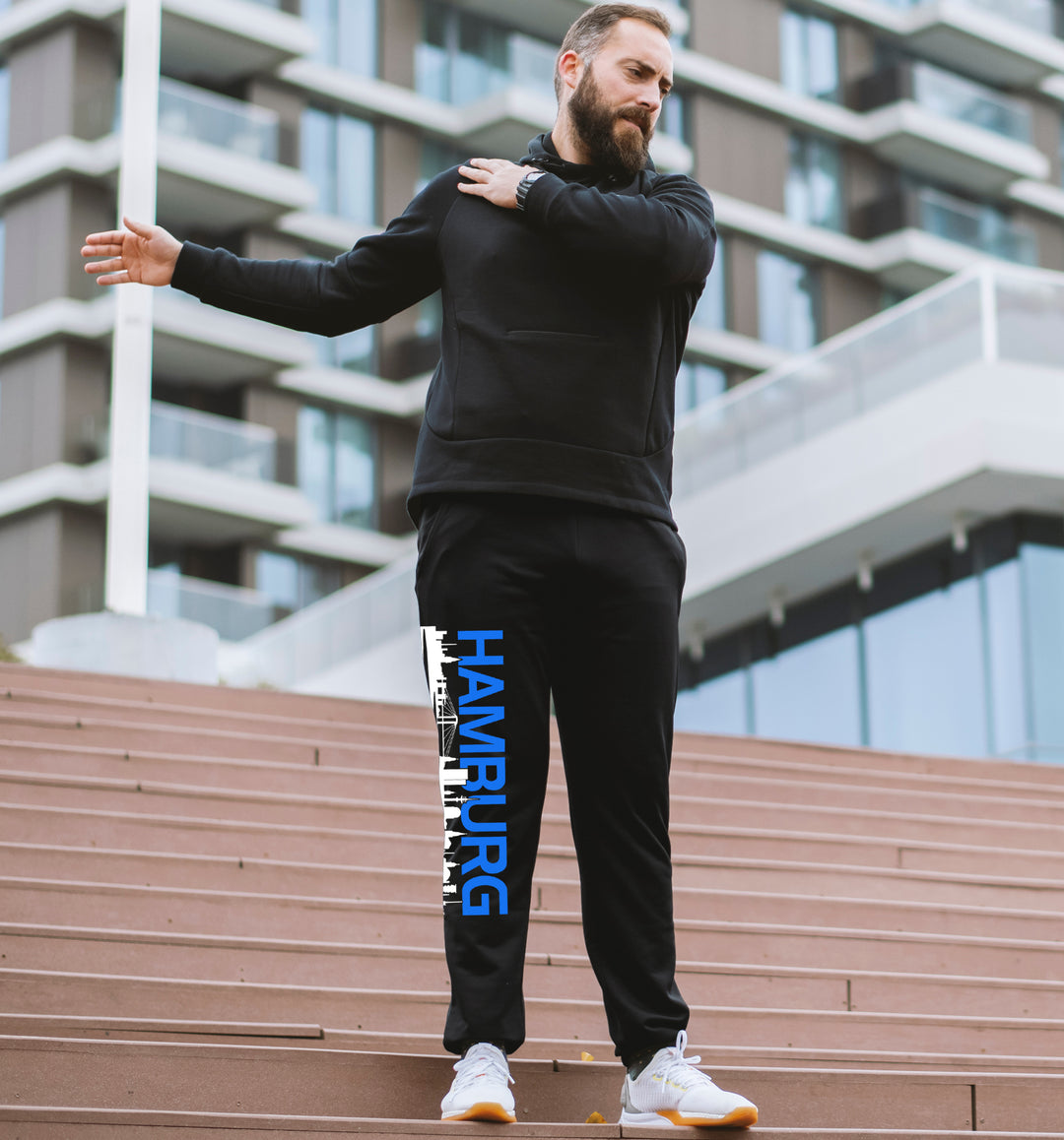 Hamburg Skyline Jogginghose | Fanartikel Sport Hose