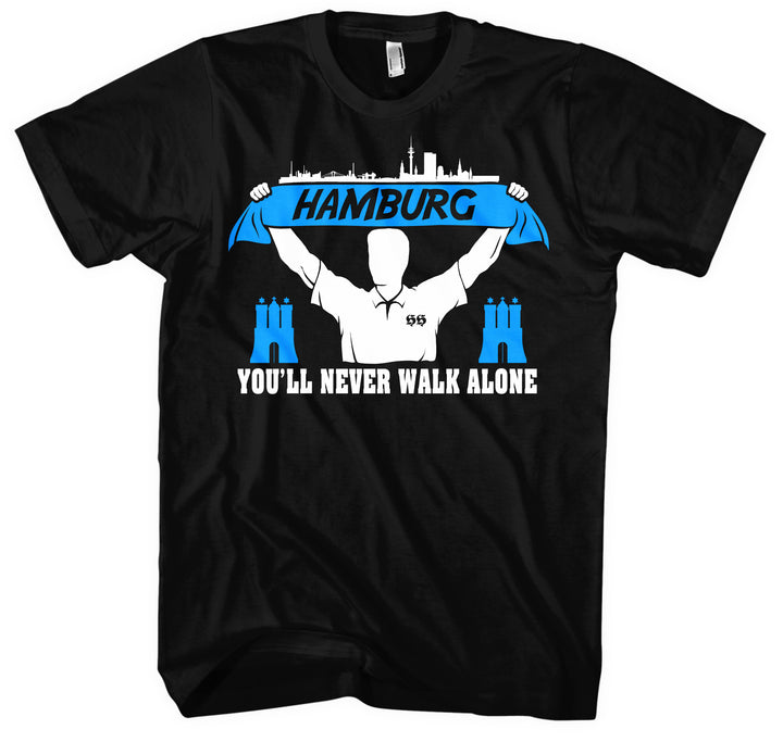 Hamburg Support T-Shirt | Skyline Fussball City Fanartikel