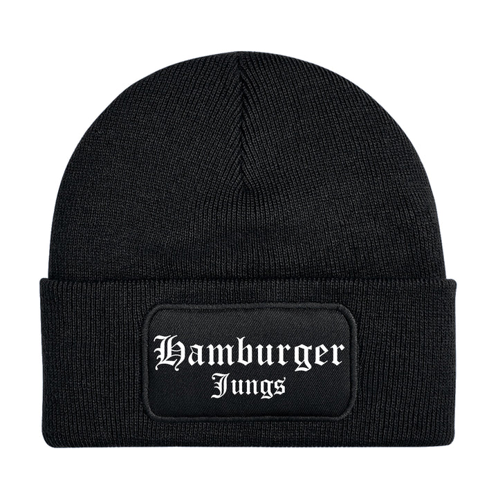 Hamburger Jungs Mütze | Fußball Wintermütze | Patch Beanie