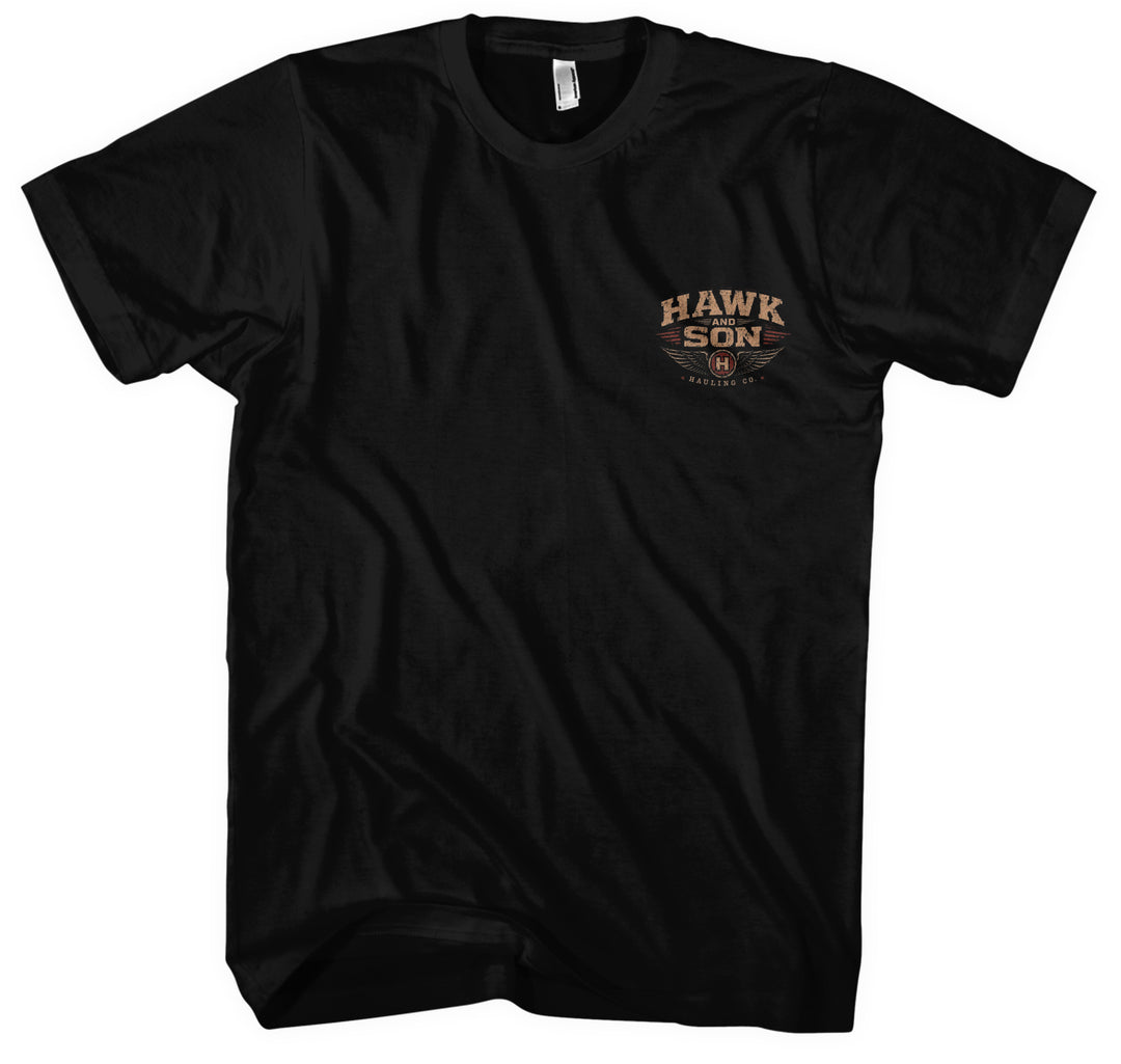 Hawk and Son T-Shirt | 80er Armdrücken Trucker LKW Over The Top