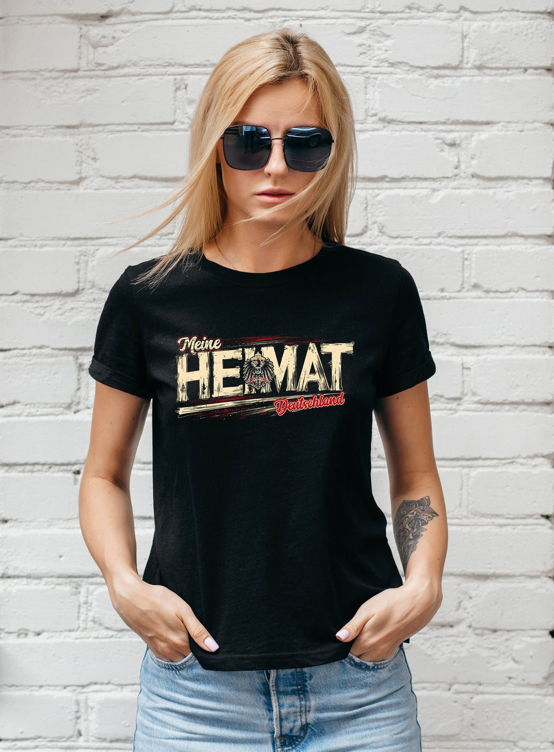 Heimat Deutschland Damen T-Shirt | Germany Tradition Patrioten | FB