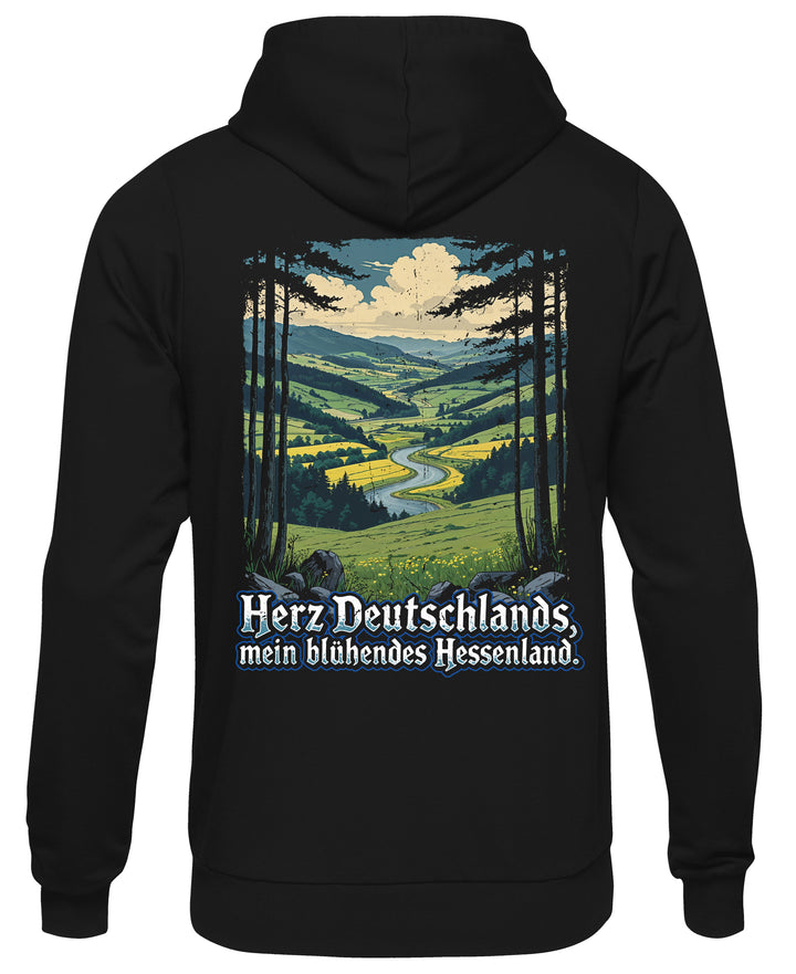 Heimat Hessen Kapuzenpullover | Frankfurt Wiesbaden | FB