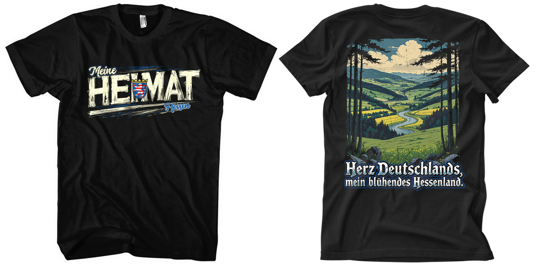 Heimat Hessen T-Shirt | Frankfurt Wiesbaden | FB