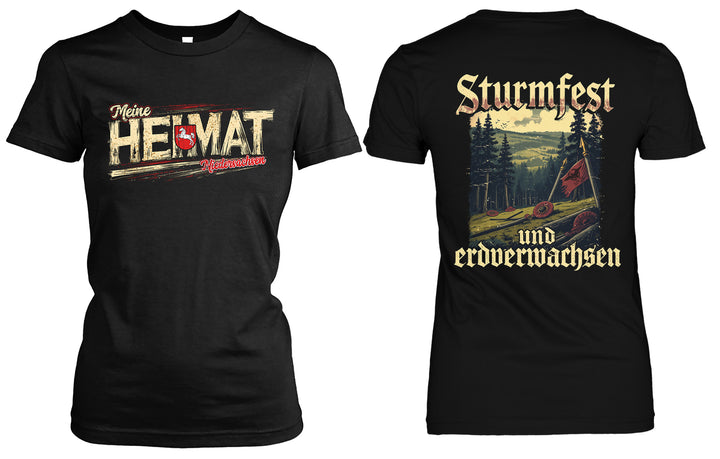 Heimat Niedersachsen Damen T-Shirt | Hannover Braunschweig | FB