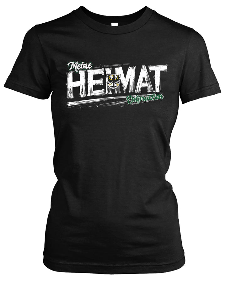 Heimat Ostpreußen Damen T-Shirt | Deutschland Preußen Tradition | FB