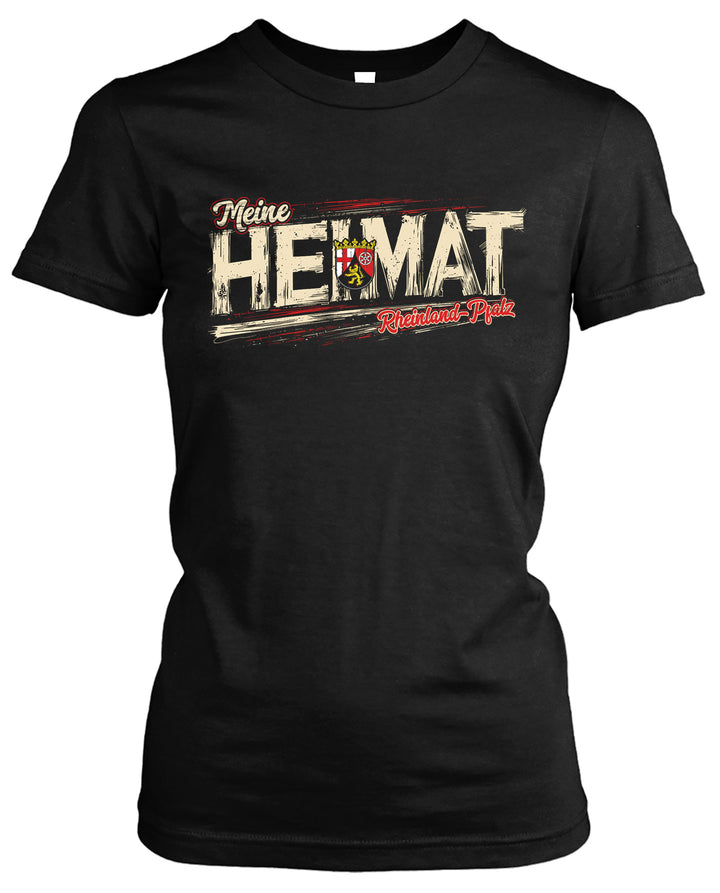 Heimat Rheinland-Pfalz Damen T-Shirt | Mainz Kaiserslautern Trier | FB