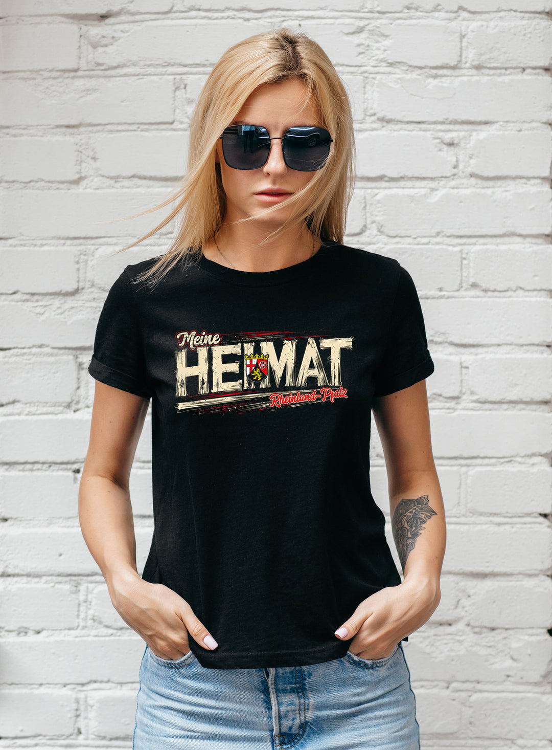 Heimat Rheinland-Pfalz Damen T-Shirt | Mainz Kaiserslautern Trier | FB