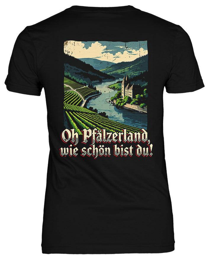 Heimat Rheinland-Pfalz Damen T-Shirt | Mainz Kaiserslautern Trier | FB