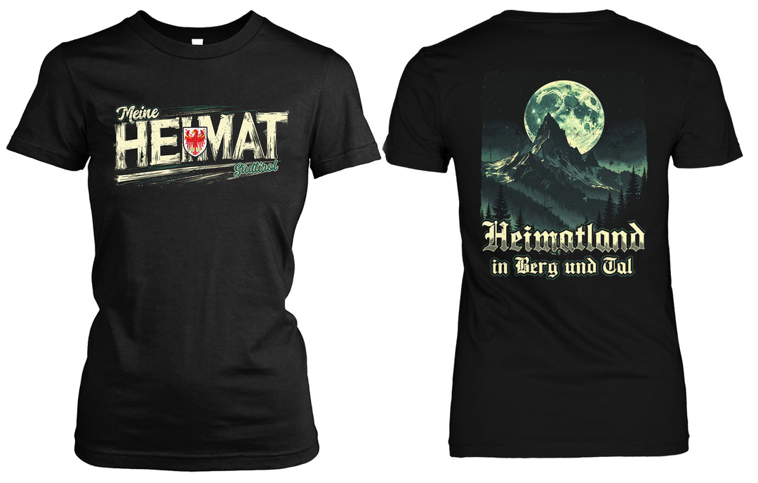 Heimat Südtirol Damen T-Shirt | Alpen Bozen Meran | FB