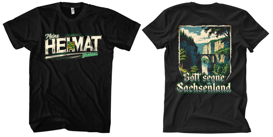 Heimat Sachsen T-Shirt | Dresden Chemnitz Ostdeutschland | FB
