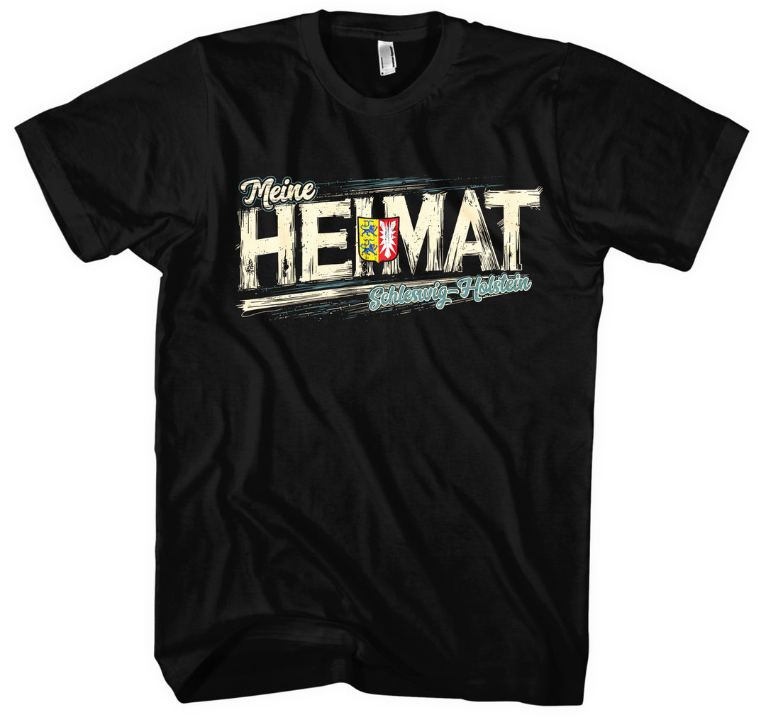 Heimat Schleswig-Holstein T-Shirt |  Nordsee Ostsee Kiel Sylt | FB
