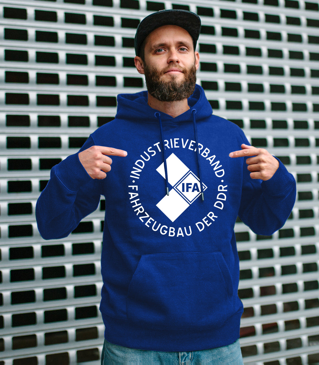 IFA Kapuzenpullover | DDR Hoodie für Simson, Trabant & Ostalgie-Fans | M1