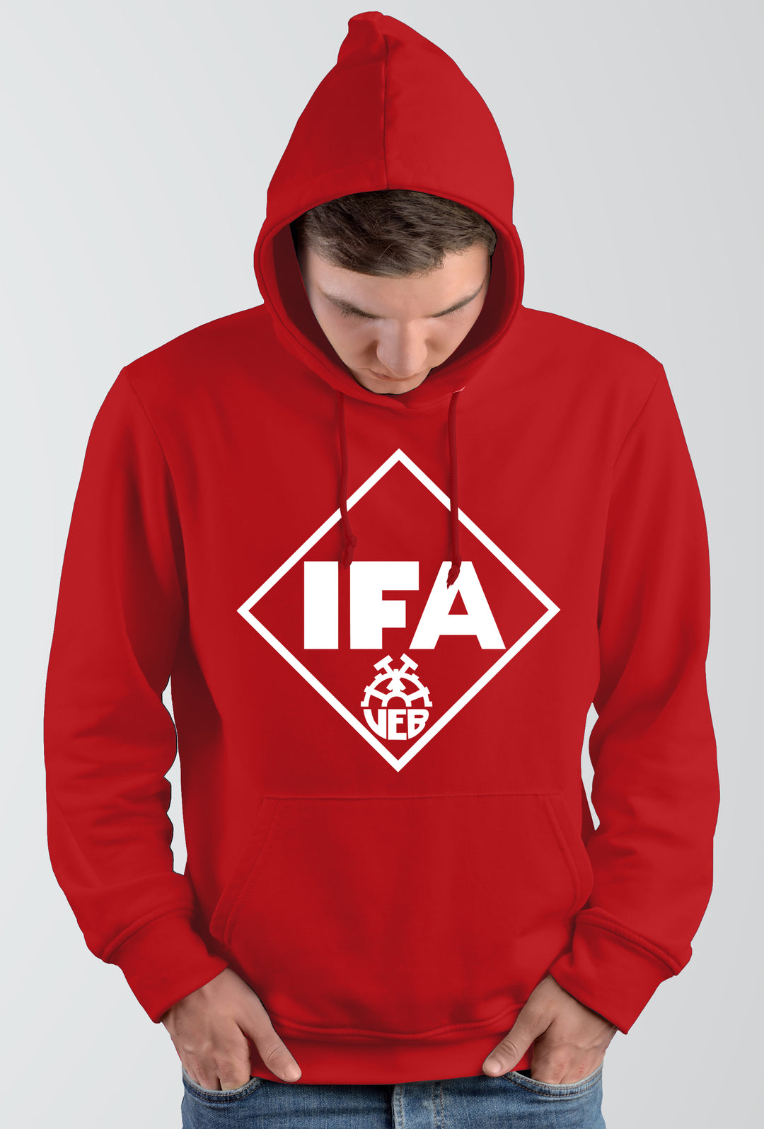 IFA Kapuzenpullover | DDR Hoodie für Simson, Trabant & Ostalgie-Fans | M2