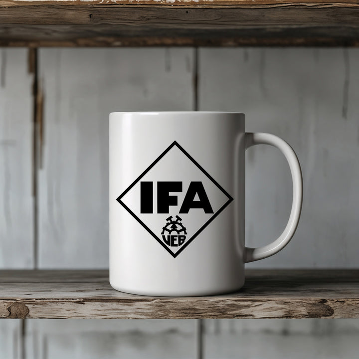 IFA Tasse | Kaffeetasse Simson Kaffeebecher Trabant Wartburg S51 Oldtimertreffen DDR | M2