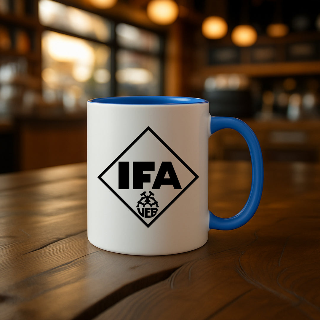 IFA Tasse | Kaffeetasse Simson Kaffeebecher Trabant Wartburg S51 Oldtimertreffen DDR | M2