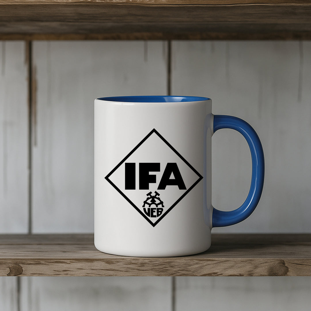 IFA Tasse | Kaffeetasse Simson Kaffeebecher Trabant Wartburg S51 Oldtimertreffen DDR | M2